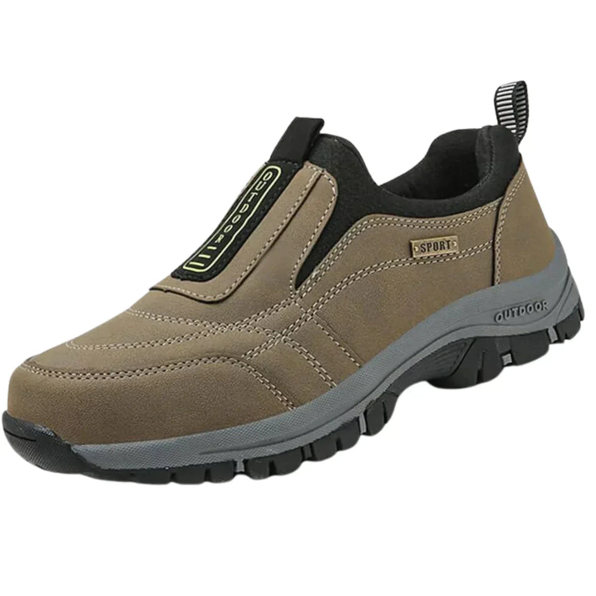 Remy™ | Orthopaedic walking shoes with insoles - Khaki / 39