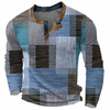 Gustav | Stylish men's shirt - Blue / S