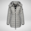Bea | Lined winter coat - Grey / XXS