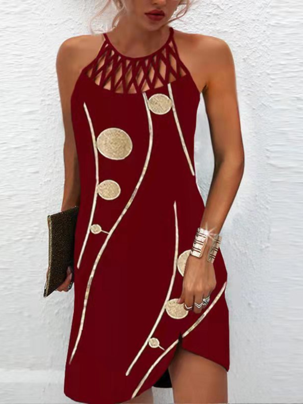 Athena | Casual Halter Sundress for Women