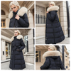 Elvira™ - Luxurious winter jacket for women - Coffee / M