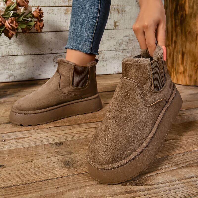 Nekolin™ - ladies winter boots - Brown / 35