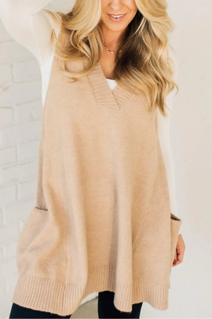 Maddie™ | Cozy jumper waistcoat