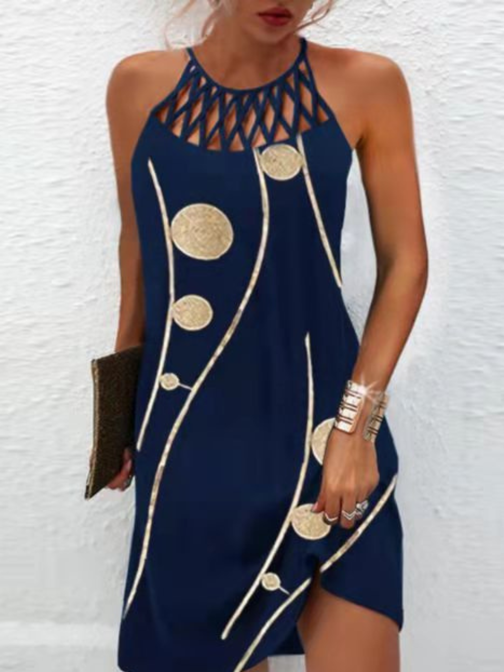 Athena | Casual Halter Sundress for Women
