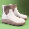 Ina™ | Elegant flats for women - Ankle Boots - Beige autumn / 35