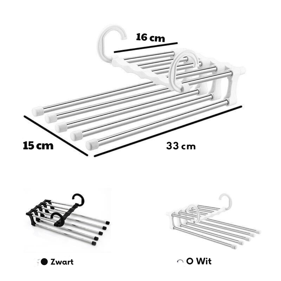 Sadaro clothes hanger™ | Bundle discount - kleding organizer - White