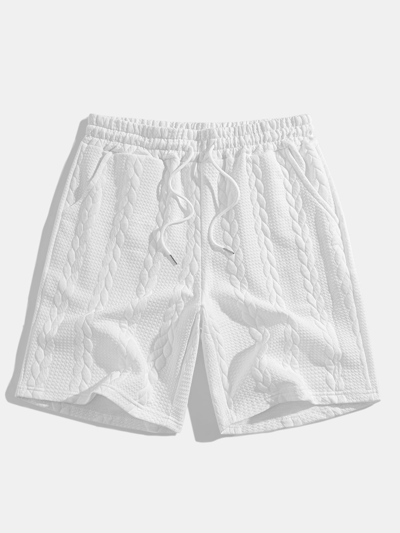 Rudy | Casual Relax Fit T-Shirt with Twist Jacquard Shorts