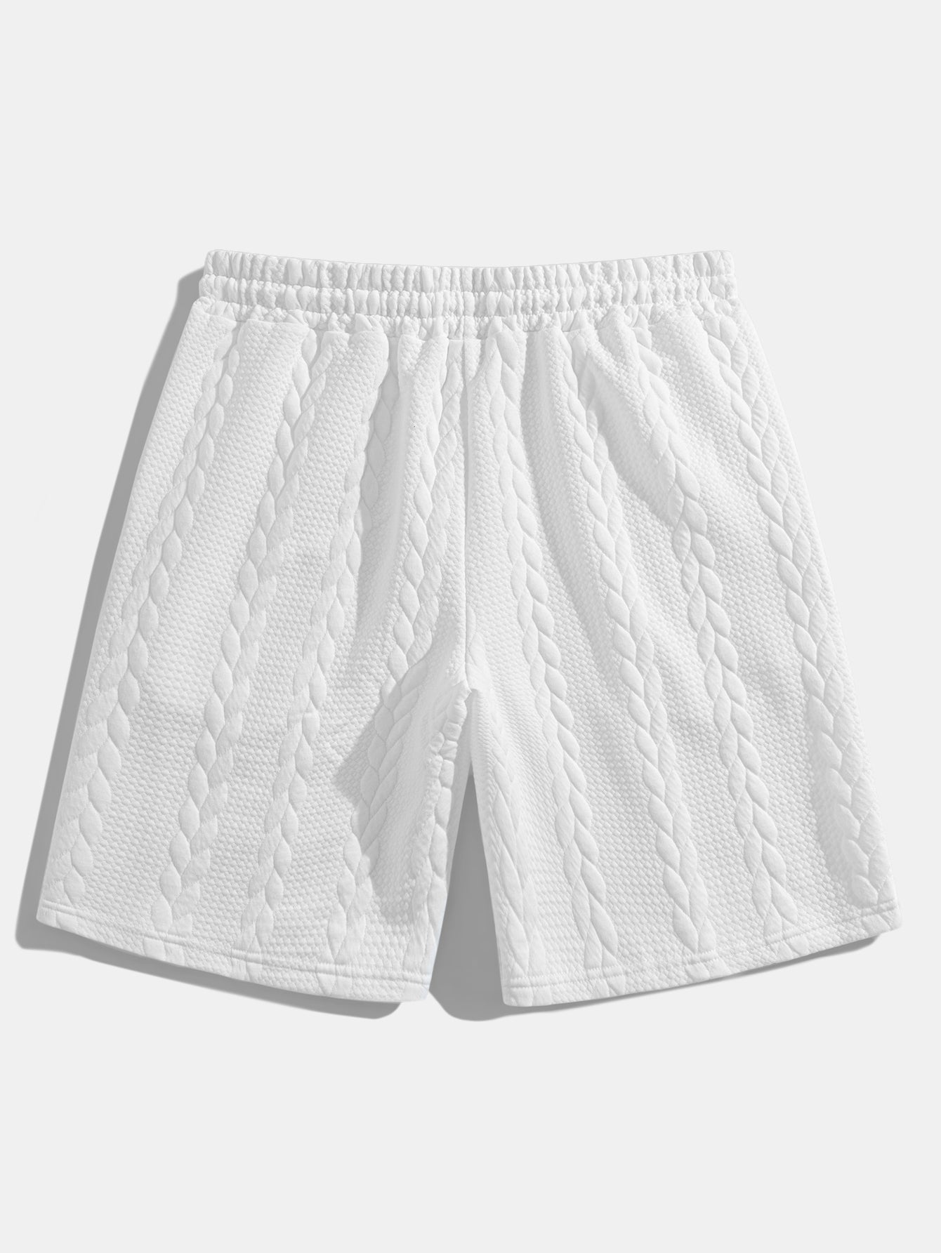Rudy | Casual Relax Fit T-Shirt with Twist Jacquard Shorts