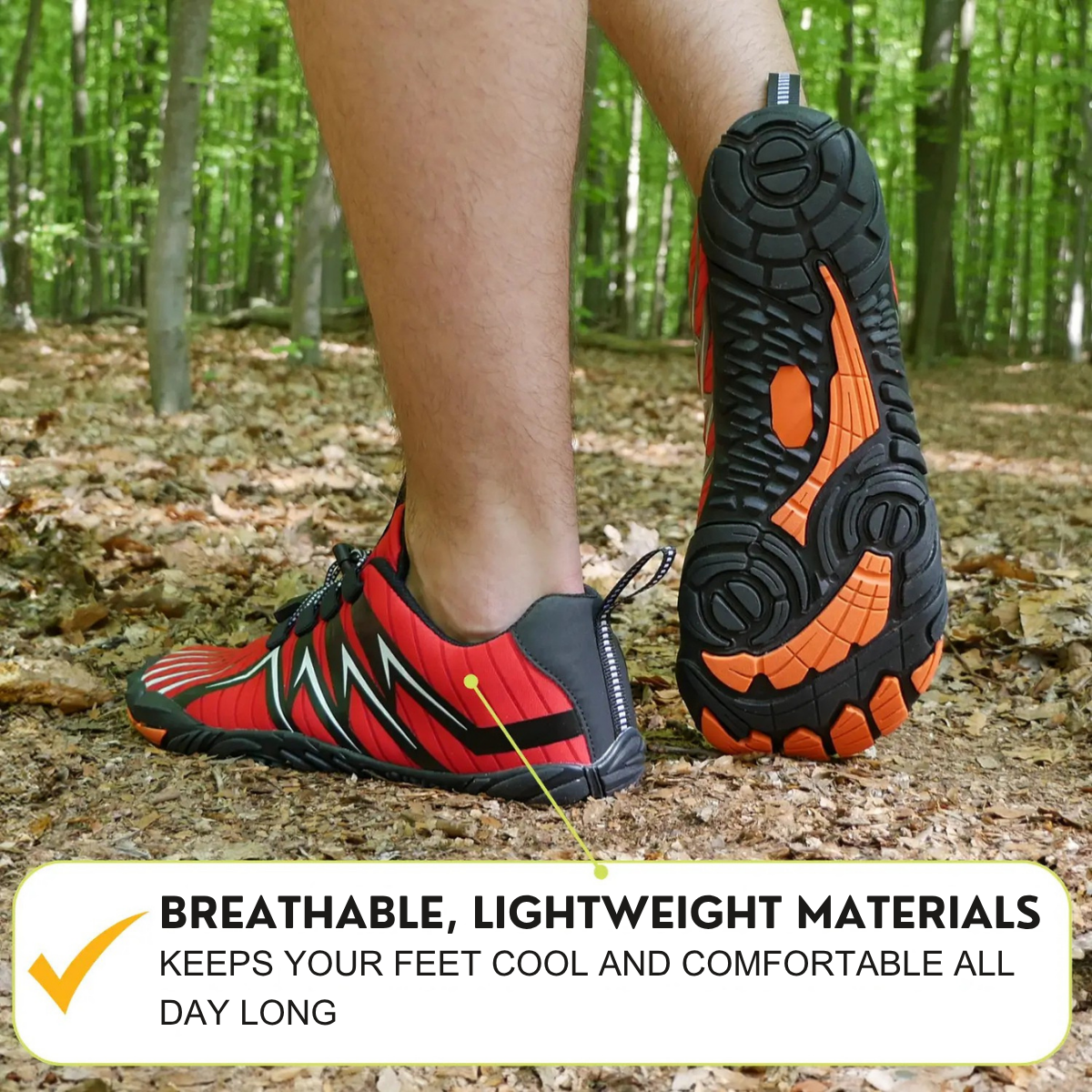 Donny | Men's Barefoot-Style Water Sneakers