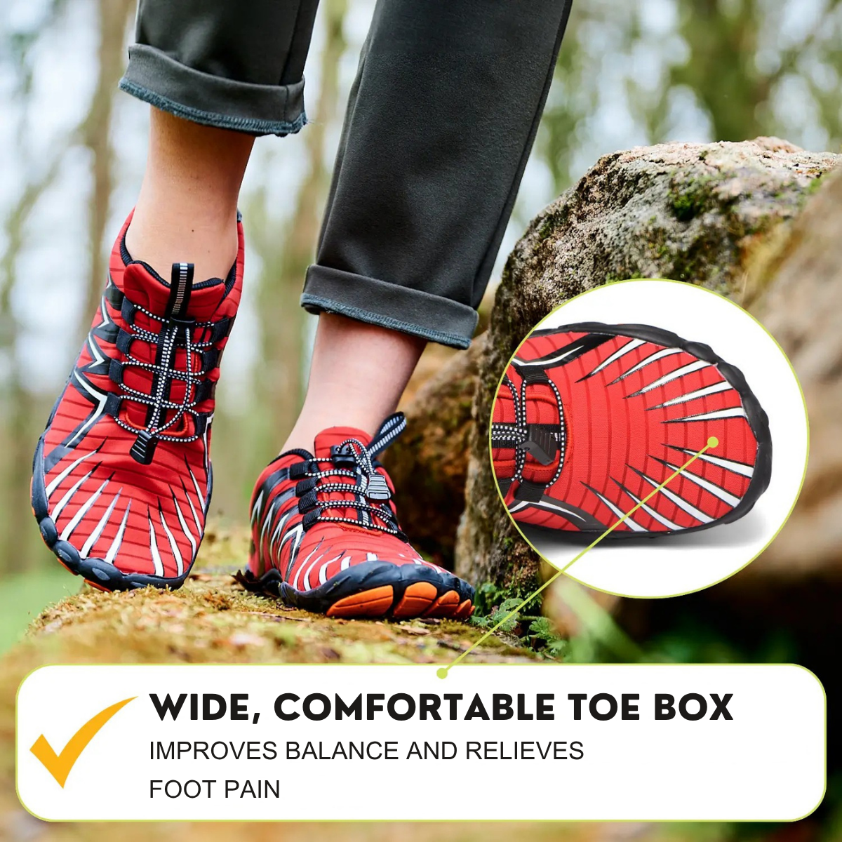 Donny | Men's Barefoot-Style Water Sneakers