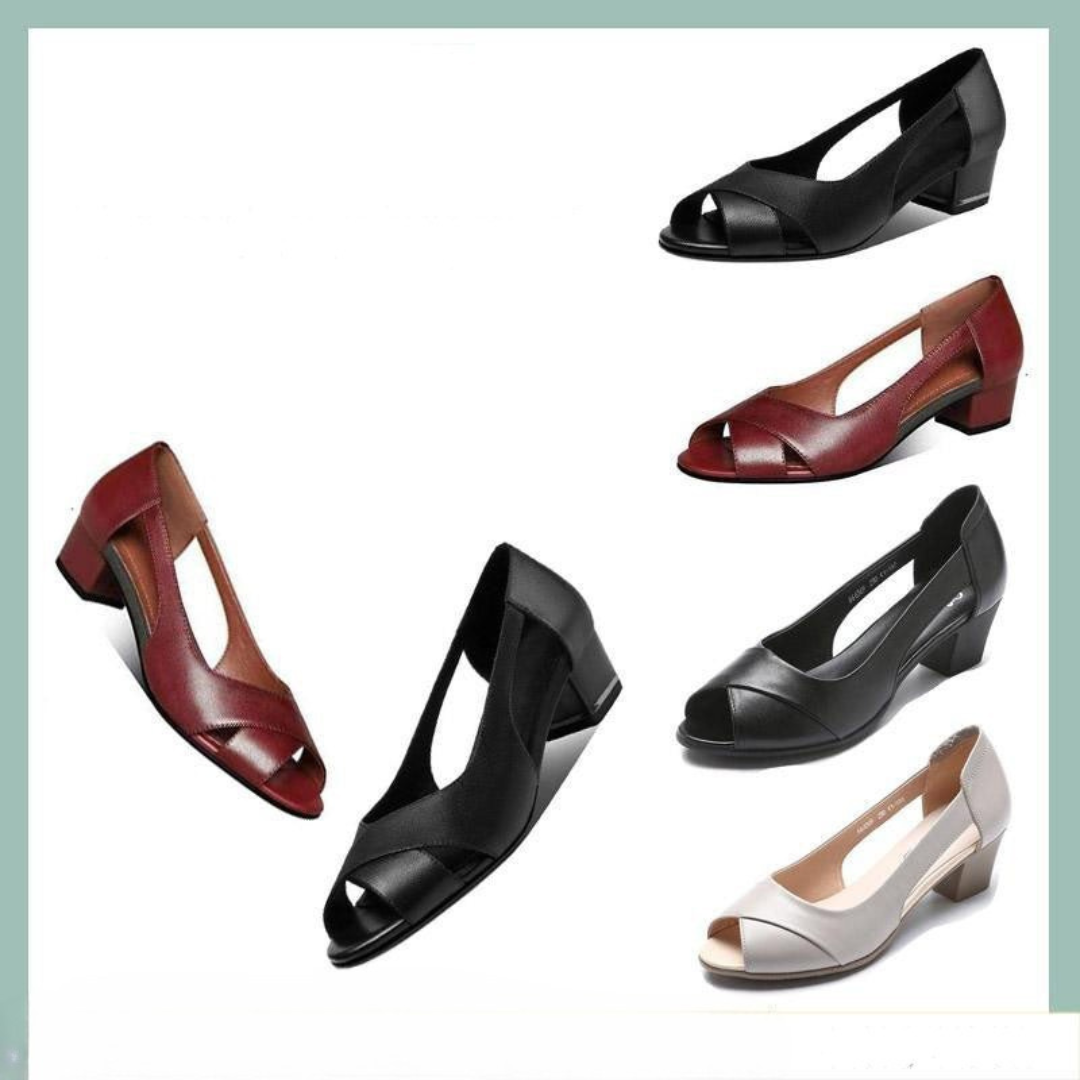 Zita | Non-Slip Leather Sandals