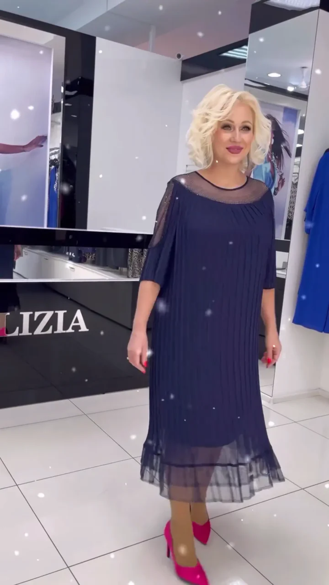 Zendie | Feminine Pleated Dress for Elegant Occasions