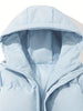 Elcy | Lined winter jacket with hood - Pink / S