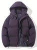 Elcy | Lined winter jacket with hood - Violet / S
