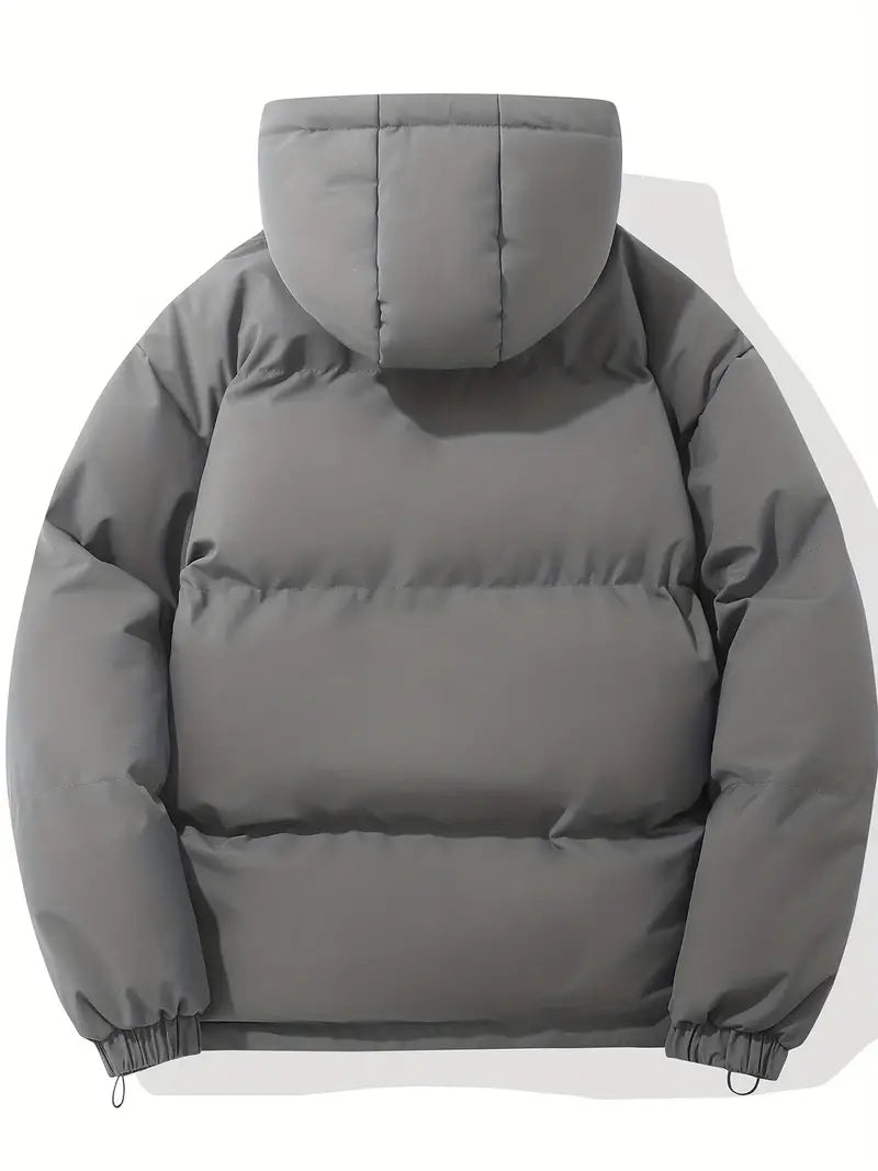Elcy | Lined winter jacket with hood - Pink / S