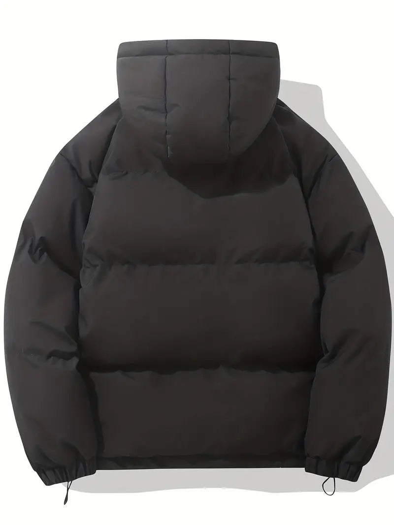 Elcy | Lined winter jacket with hood - Pink / S