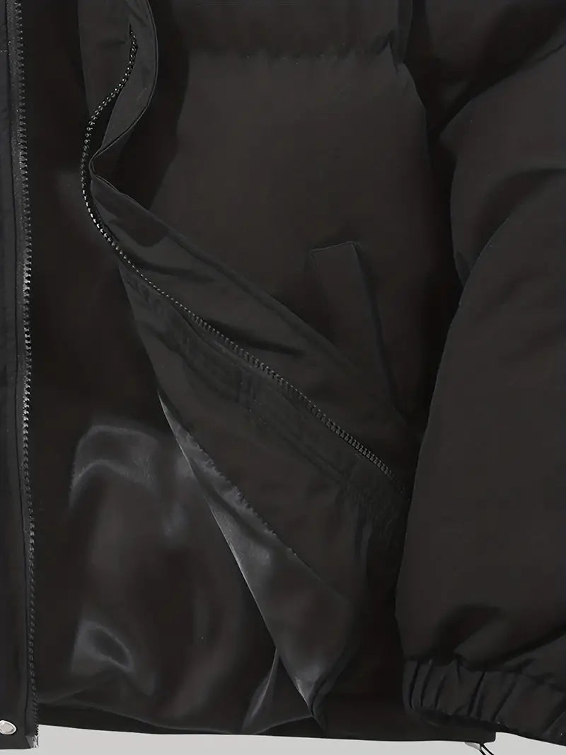 Elcy | Lined winter jacket with hood - Pink / S