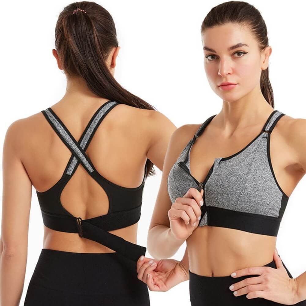 Khali | Comfortable support bra - Behå - Black / S