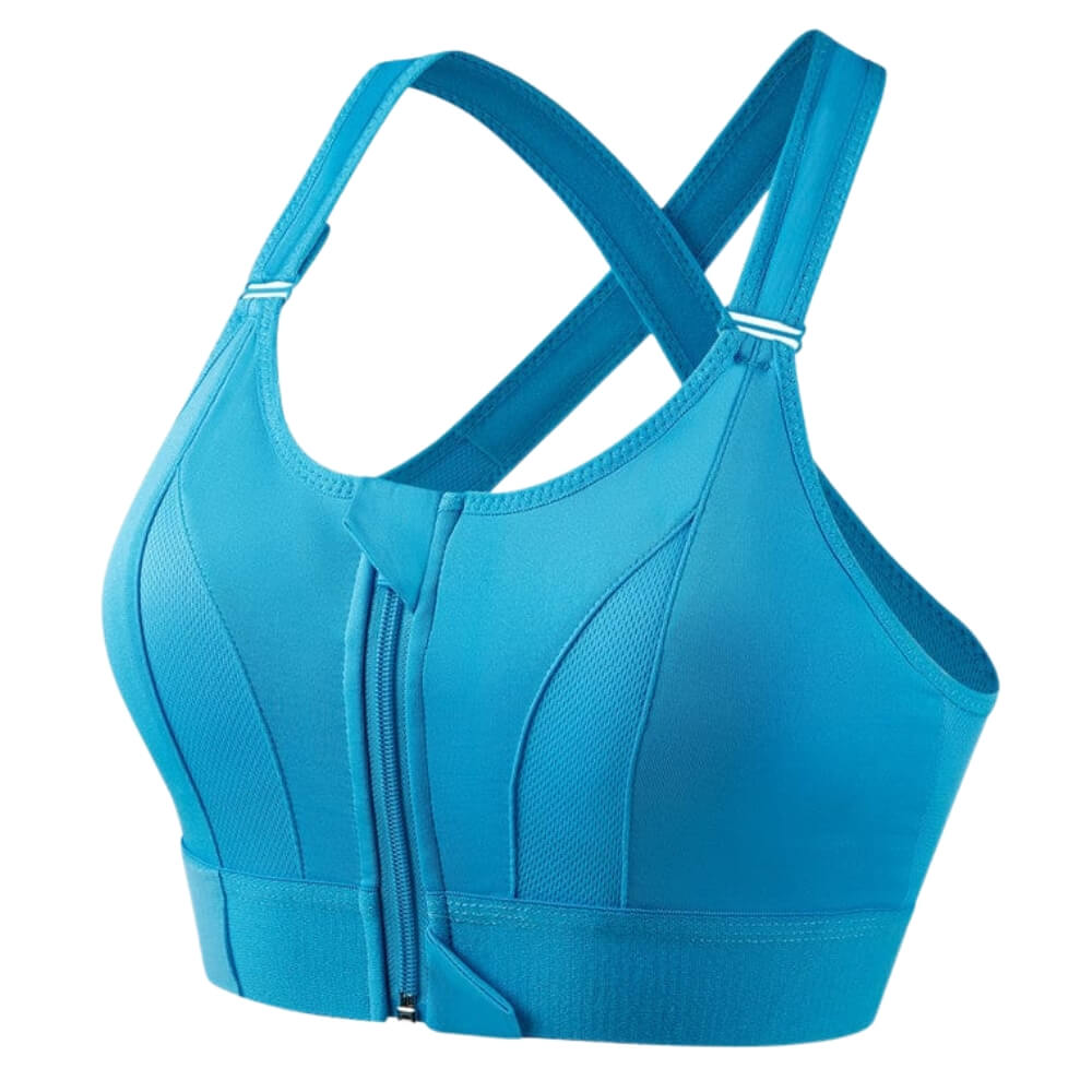 Khali | Comfortable support bra - Behå - Blue / S
