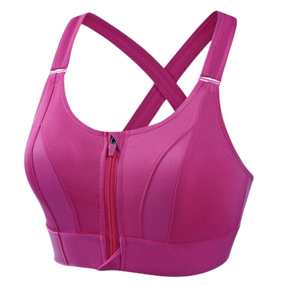 Khali | Comfortable support bra - Behå - Pink / S