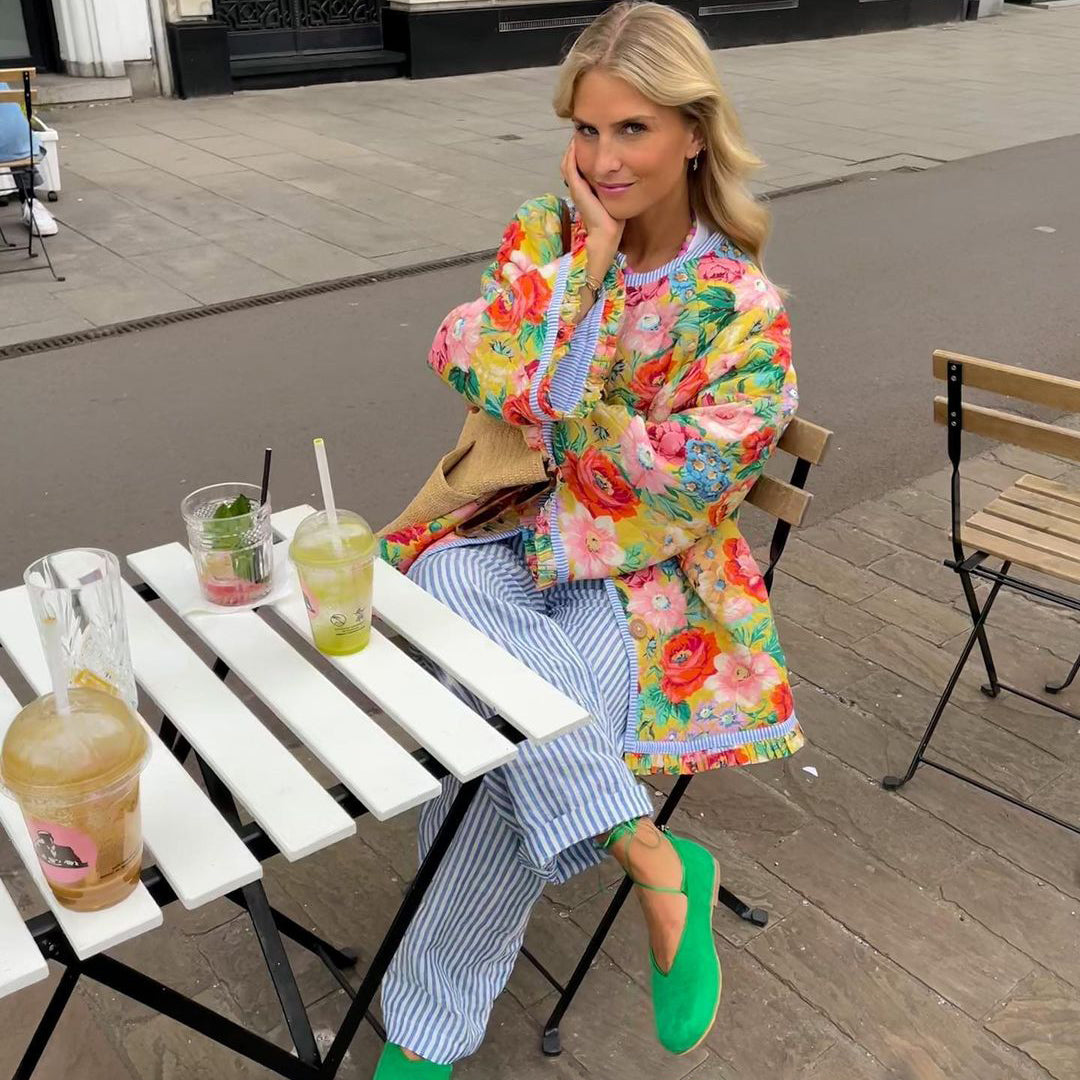 Fay™ | Stylish transition jacket - Flower / S