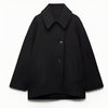 Linsey | Trendy, oversized wool coat - Fashion - Black / XS