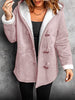 Hilda - Elegant autumn coat - Pink / S