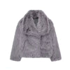 Melodie™ - Warm faux fur coat - Dames Jas - Grey / XS