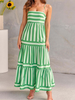 Natalia | Casual summer dress with striped pattern