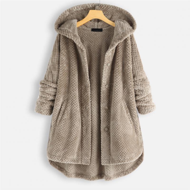 Lilly™ | Comfortable fleece jacket - Beige / S