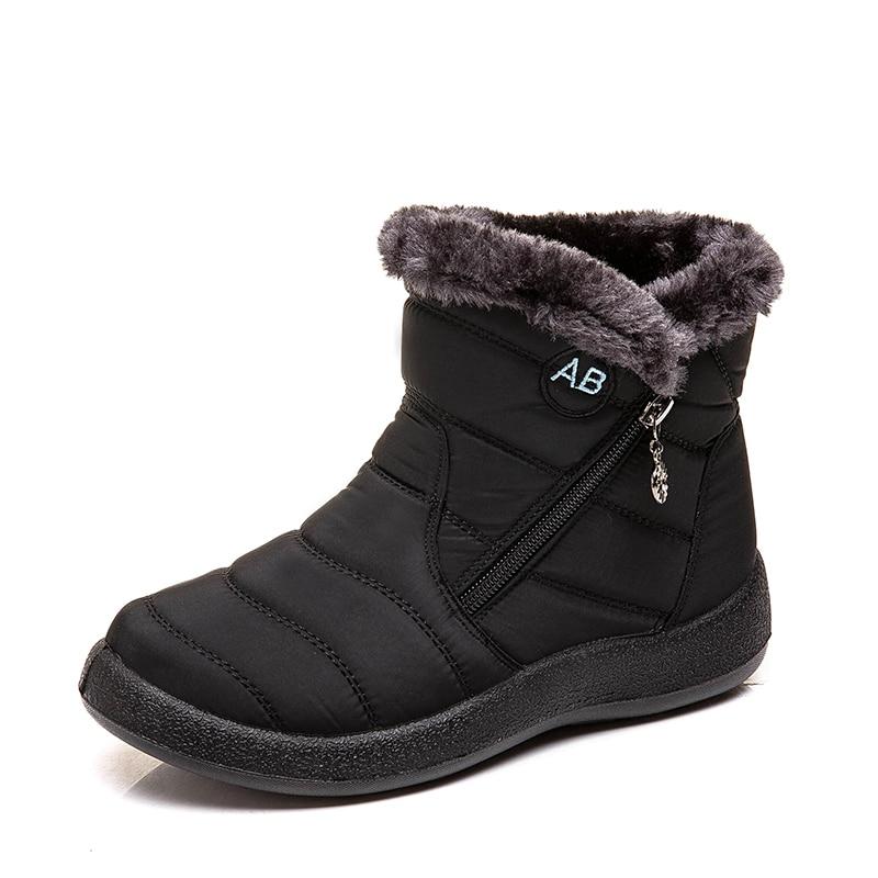 FrostGuard™ - Waterproof winter boots - Black / 35