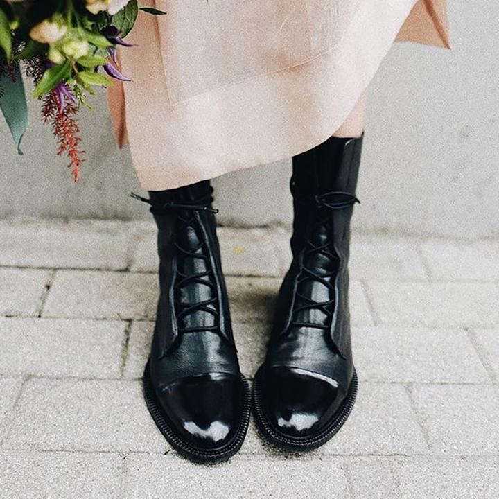 Hailey | Premium boots with heel - Boots - Black / 35
