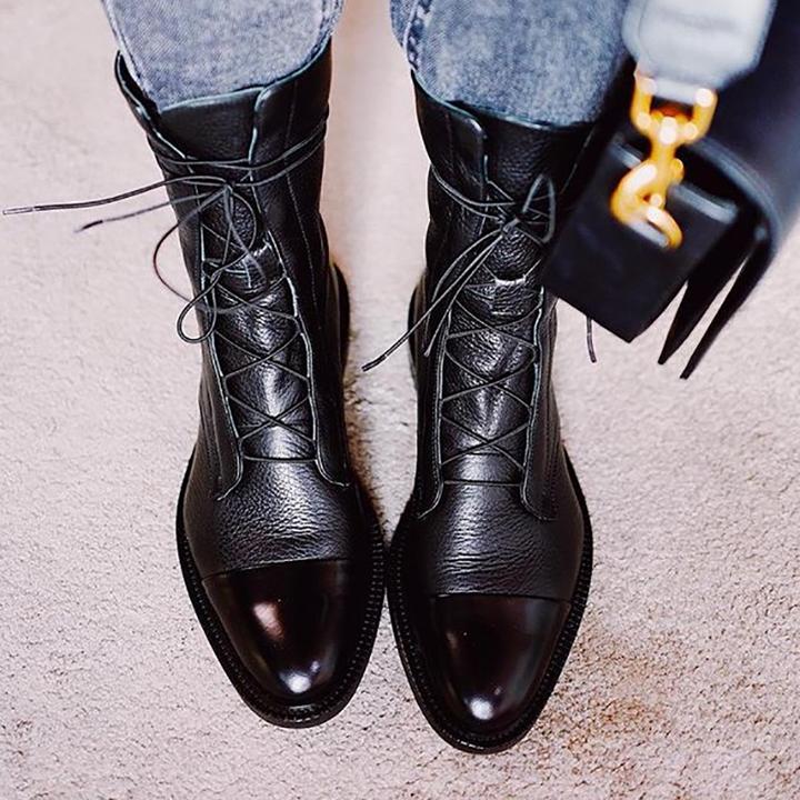 Hailey | Premium boots with heel - Boots - Black / 35