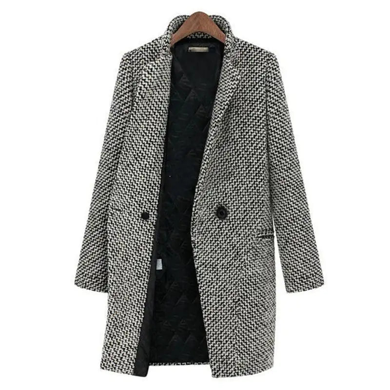 Carmella™ | Long wool jacket - XXS