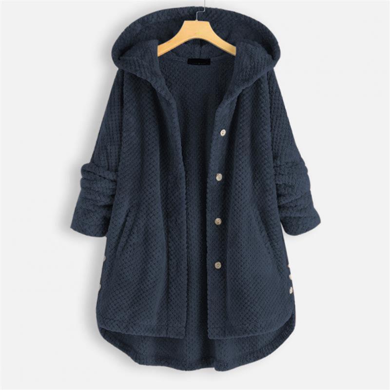Lilly™ | Comfortable fleece jacket - Blue / S