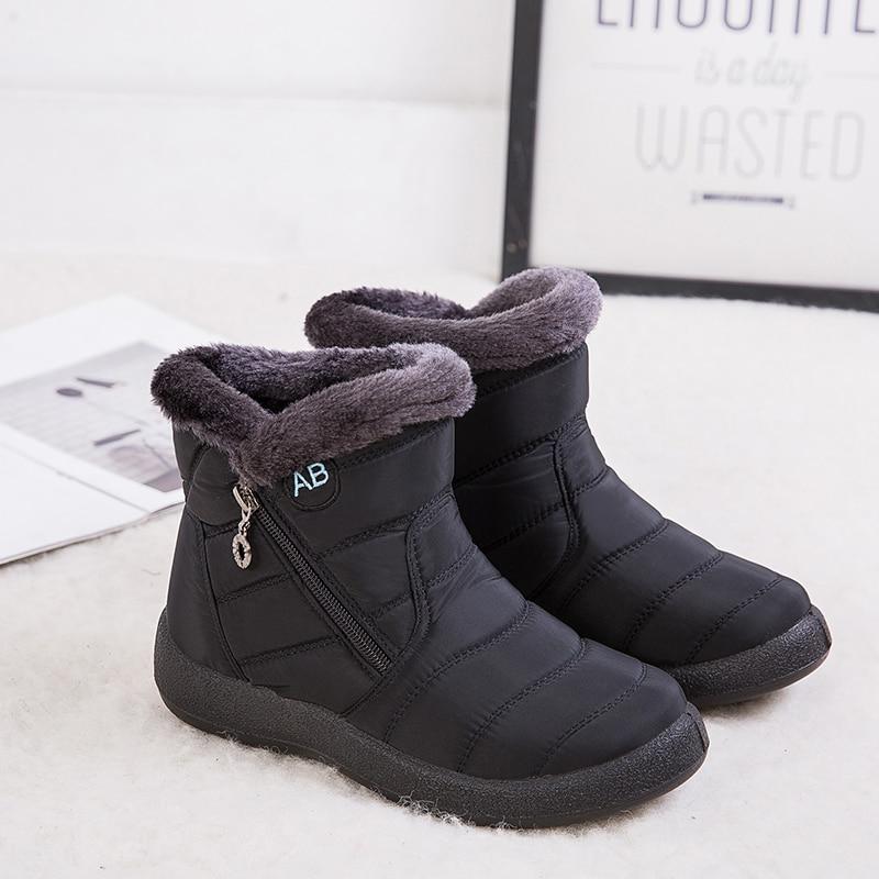 FrostGuard™ - Waterproof winter boot - Blue / 35