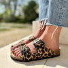 Polla | Suede Sandals with Double Straps