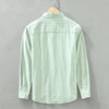 Kevin™ | Linen shirt - Green / XS