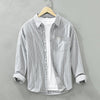 Kevin™ | Linen shirt - Grey / XS
