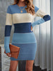 Nelly - Autumn dress - Autumn Dress - Blue / XS
