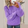 Kelly | Classic wool jumper - 1994-R - Purple / S