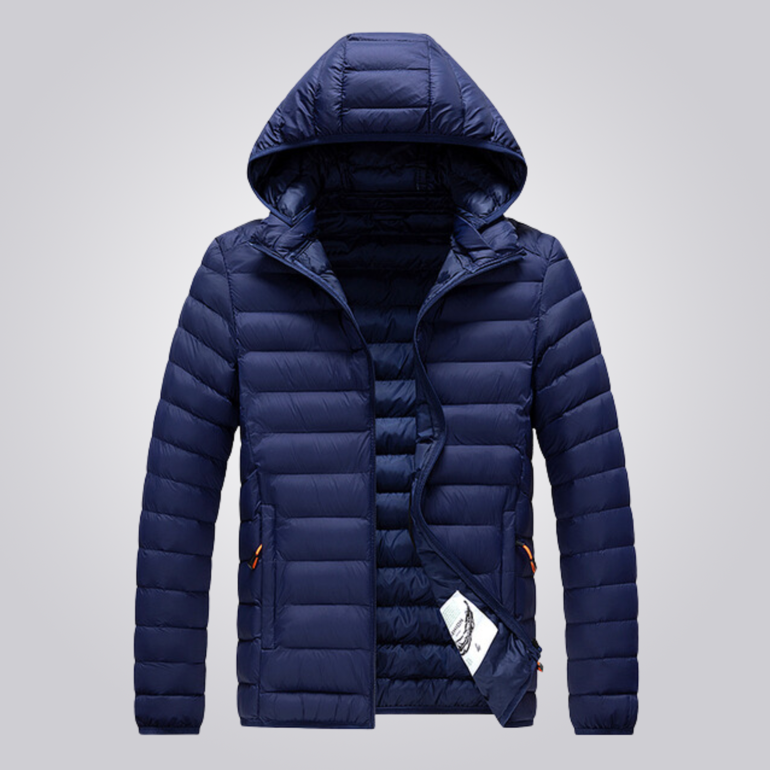 FlexKalt™ - Padded jacket with detachable hood - Dark blue / M