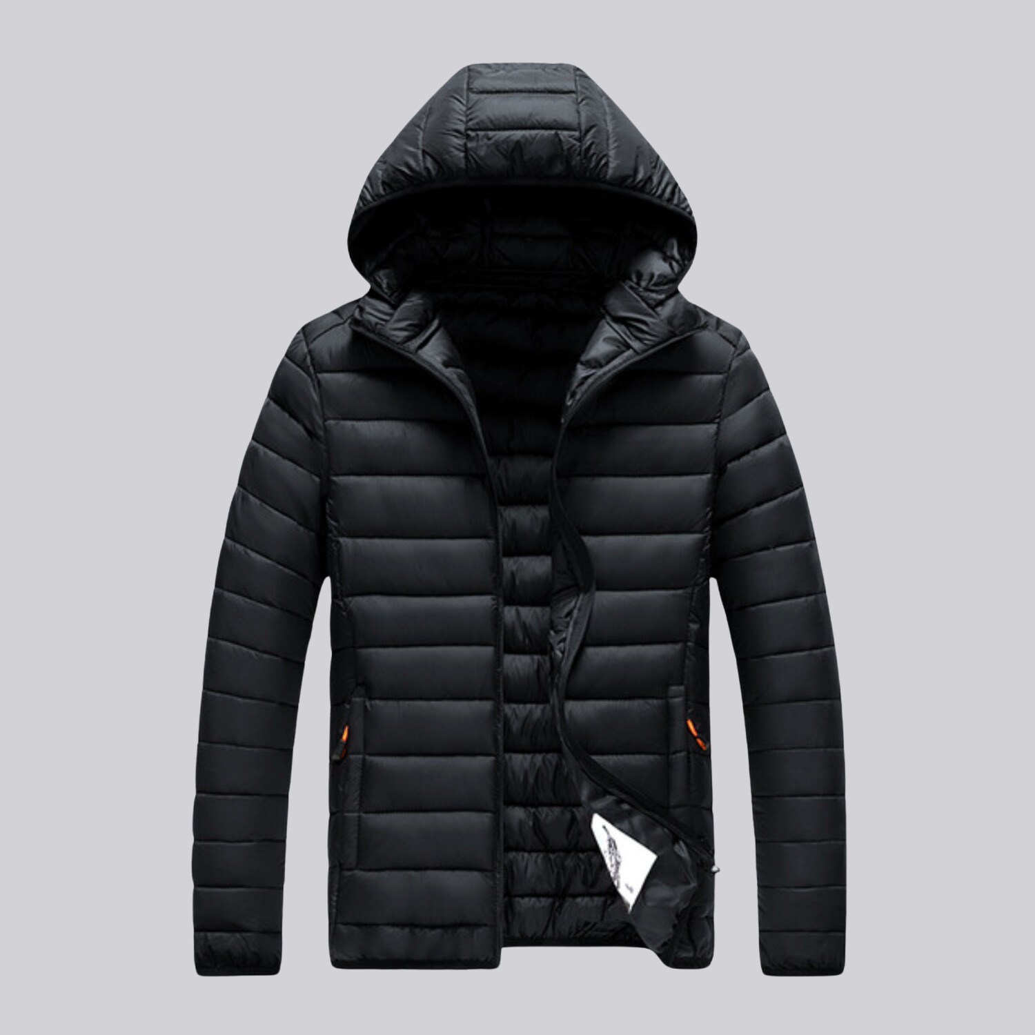 FlexKalt™ - Padded jacket with detachable hood - Black / M