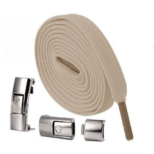 LockLace™ | Colourful laces with snap fastener | 1+1 FREE TODAY! - Neuheiten - Khaki