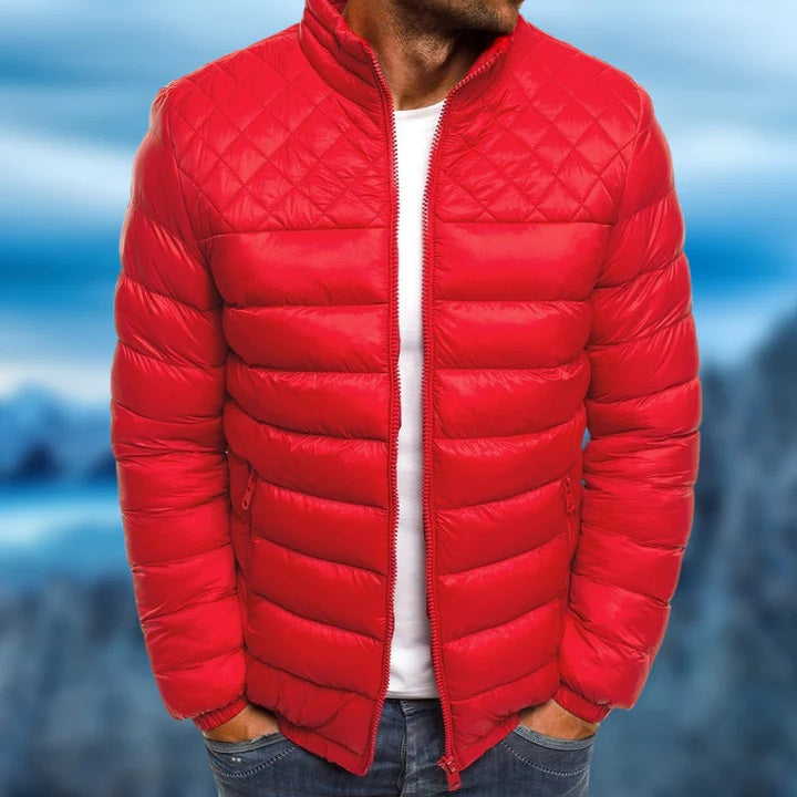 Leifrik™ - Weatherproof men's jacket - Red / S