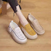 LuftSchritt™ - Comfortable loafers for pain-free walking - Khaki / 35