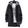 Elodie™ | Autumnal warm jacket - Dark grey / XS