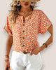 Maye | Floral Button-Down Top