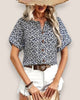 Maye | Floral Button-Down Top