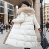 Elvira™ - Luxurious winter jacket for women - Coffee / M